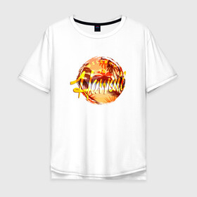 Мужская футболка хлопок Oversize с принтом Гавайи в Петрозаводске, 100% хлопок | свободный крой, круглый ворот, “спинка” длиннее передней части | beach | hawaii | palm | sea | summer | tropical | волны | гавайи | жара | летние | лето | море | пальмы | пляж | тропический