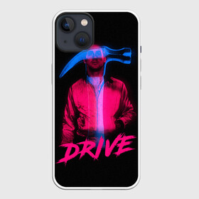 Чехол для iPhone 13 с принтом DRIVE в Петрозаводске,  |  | Тематика изображения на принте: drive | драйв | кино | райан гослинг | фильмы