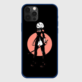 Чехол для iPhone 12 Pro Max с принтом Nier Automata в Петрозаводске, Силикон |  | 2b | action | anime girl | b2 | nier automata | nier gestalt | nier replicant | аниме девушка | воин | девушка с мечом | меч | ниар | ниар автомата | ниер автомата | нир | экшн