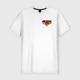 Мужская футболка хлопок Slim с принтом ANTIN8RINO x Simka - VIII в Петрозаводске, 92% хлопок, 8% лайкра | приталенный силуэт, круглый вырез ворота, длина до линии бедра, короткий рукав | disney | graffiti | viii | котики | мультики
