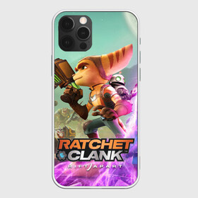 Чехол для iPhone 12 Pro с принтом Ratchet & Clank: Rift Apart в Петрозаводске, силикон | область печати: задняя сторона чехла, без боковых панелей | action | animals | nextgen | pc | playstation | ps 5 | ratchet and clank rift apart | robot | sony | steam | top | valve | video games | weapon | xbox | валв | видео игры | животные | иксбокс | некстген | оружие | пк | плейстейшен | пс 5 | робот 