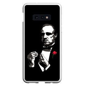 Чехол для Samsung S10E с принтом Крёстный Отец | The Godfather в Петрозаводске, Силикон | Область печати: задняя сторона чехла, без боковых панелей | corleone | dad | don | father | gangster | godfather | mafia | rose | the | vito | вито | гангстер | дон | корлеоне | крёстный | криминал | мафиози | мафиозник | мафия | отец | роза