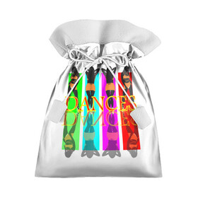 Подарочный 3D мешок с принтом DONT STOP THE PARTY в Петрозаводске, 100% полиэстер | Размер: 29*39 см | Тематика изображения на принте: вечеринка | девушки | дискотека | музыка | отдых | отпуск | танец | танцевать | танцы