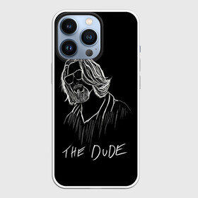 Чехол для iPhone 13 Pro с принтом THE DUDE (Большой Лебовски) в Петрозаводске,  |  | abide | big | dude | jeff | lebowski | the | большой | лебовски | фильм | чувак