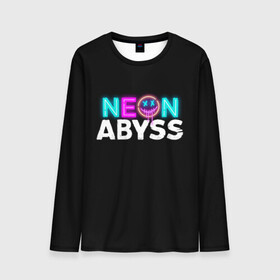 Мужской лонгслив 3D с принтом Neon Abyss в Петрозаводске, 100% полиэстер | длинные рукава, круглый вырез горловины, полуприлегающий силуэт | abyss | game | neon | абис | аид | бездна | игра | мрачный отряд | неон эбесс | эбис