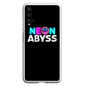 Чехол для Honor 20 с принтом Neon Abyss в Петрозаводске, Силикон | Область печати: задняя сторона чехла, без боковых панелей | Тематика изображения на принте: abyss | game | neon | абис | аид | бездна | игра | мрачный отряд | неон эбесс | эбис