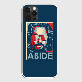 Чехол для iPhone 12 Pro Max с принтом ABIDE Большой Лебовский в Петрозаводске, Силикон |  | dude | jeff bridges | the big lebowski | большой лебовский | джефф бриджес | поп арт | фильм | чувак