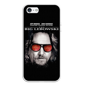 Чехол для iPhone 5/5S матовый с принтом The Big Lebowski в Петрозаводске, Силикон | Область печати: задняя сторона чехла, без боковых панелей | dude | jeff bridges | the big lebowski | большой лебовский | джефф бриджес | ковер | красные очки | узор | фильм | чувак