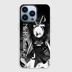 Чехол для iPhone 13 Pro с принтом Nier: Automata, 2B в Петрозаводске,  |  | 2b | 9s | a2 | emil | nier | nier automata | nier: automata | yorha | игры | нир | эмиль