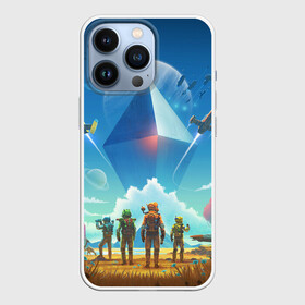 Чехол для iPhone 13 Pro с принтом NMS: Начало в Петрозаводске,  |  | gamer | games | space | галактика | космонавт | космос