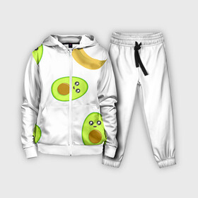 Детский костюм 3D с принтом Банан и Авокадо в Петрозаводске,  |  | авокадо | банан | витамины | вкусный | глаза | деликатес | десерт | диета | еда | жёлтый | кожура | косточка | лицо | меню | модный | мякоть | плод | прикол | рот | сладкий | смешной | смузи | сочный