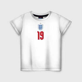 Детская футболка 3D с принтом Мэйсон Маунт форма Англия в Петрозаводске, 100% гипоаллергенный полиэфир | прямой крой, круглый вырез горловины, длина до линии бедер, чуть спущенное плечо, ткань немного тянется | 2020 | 2021 | euro | fifa | mason | mount | uefa | аглийская | англичане | англия | евро | маунт | мэйсон | мэйсон маунт | сборная англии | сборной | уефа | фифа | форма | футбол | футбольная