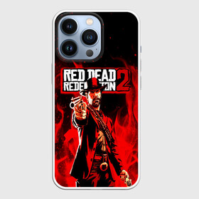 Чехол для iPhone 13 Pro с принтом RDR John Marston в Петрозаводске,  |  | game | red dead | red dead redemption 2 | redemption 2 | rockstar games | бандиты | дикий запад | игры | ковбои | оружие