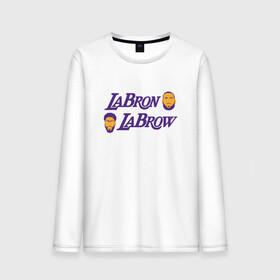 Мужской лонгслив хлопок с принтом LaBron - LaBrow в Петрозаводске, 100% хлопок |  | basketball | bryant | game | james | kobe | lakers | lebron | los angeles | nba | sport | streetball | баскетбол | баскетболист | брайант | джеймс | игра | игрок | коби | леброн | лейкерс | лос анджелес | мяч | нба | спорт | стритбол