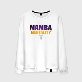 Мужской свитшот хлопок с принтом Mamba Mentality в Петрозаводске, 100% хлопок |  | basketball | bryant | game | james | kobe | lakers | lebron | los angeles | nba | sport | streetball | баскетбол | баскетболист | брайант | джеймс | игра | игрок | коби | леброн | лейкерс | лос анджелес | мяч | нба | спорт | стритбол