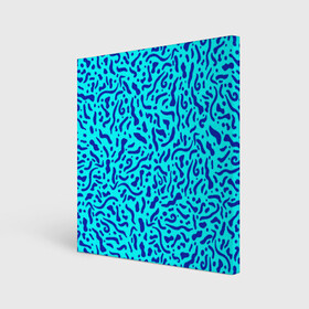 Холст квадратный с принтом Неоновые синие узоры в Петрозаводске, 100% ПВХ |  | abstract | blue | neon | sea | абстракционизм | абстракция | африканские | вода | волны | голубые узоры | камуфляж | лагуна | линии | мелкий узор | мемфис | море | морское | неоновый | орнамент | пятна | пятнистый
