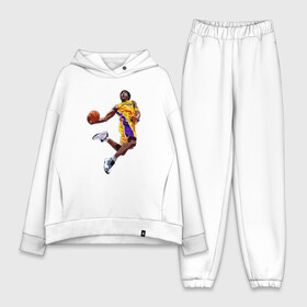 Женский костюм хлопок Oversize с принтом Kobe Jump в Петрозаводске,  |  | basketball | bryant | game | james | kobe | lakers | lebron | los angeles | nba | sport | streetball | баскетбол | баскетболист | брайант | джеймс | игра | игрок | коби | леброн | лейкерс | лос анджелес | мяч | нба | спорт | стритбол