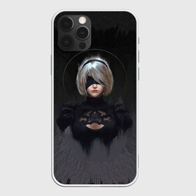 Чехол для iPhone 12 Pro Max с принтом Nier 3D в Петрозаводске, Силикон |  | Тематика изображения на принте: 2b | 3d | automata | game | nier | robots | yorha | андроид | аниме | блондинка | воин | девушка | игра | нир | робот | экшн