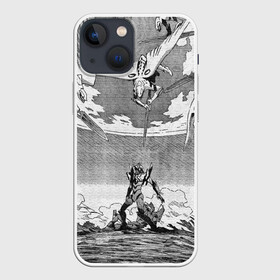 Чехол для iPhone 13 mini с принтом Eves battle with the angel в Петрозаводске,  |  | anime | eva | evangelion | аниме | герой | ева | евангелион | манга | мех | мультик | мультфильм | персонаж | робот