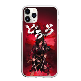 Чехол для iPhone 11 Pro Max матовый с принтом Dororo red в Петрозаводске, Силикон |  | demon | dororo | hyakkimaru | аниме | дайго | дороро | ронин | хяккимару