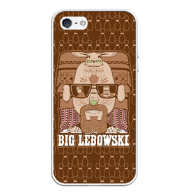 Чехол для iPhone 5/5S матовый с принтом The Big Lebowski в Петрозаводске, Силикон | Область печати: задняя сторона чехла, без боковых панелей | donny | dude | jeff bridges | the big lebowski | walter sobchak | большой лебовский | боулинг | вальтер собчак | джефф бриджес | донни | заяц | кегли | кролик | фильм | чувак