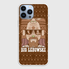 Чехол для iPhone 13 Pro Max с принтом The Big Lebowski в Петрозаводске,  |  | donny | dude | jeff bridges | the big lebowski | walter sobchak | большой лебовский | боулинг | вальтер собчак | джефф бриджес | донни | заяц | кегли | кролик | фильм | чувак