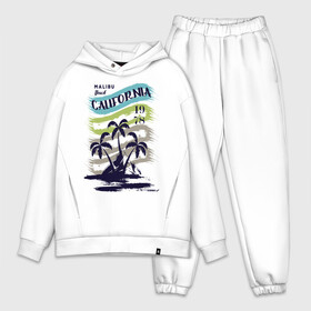 Мужской костюм хлопок OVERSIZE с принтом CALIFORNIA BEECH в Петрозаводске,  |  | beech | california | retro | sea | summer | usa | каникулы | лето | море | отдых | пальмы | пляж | ретро | тропики