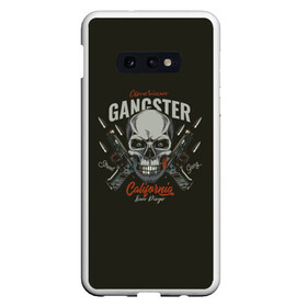 Чехол для Samsung S10E с принтом GANGSTER в Петрозаводске, Силикон | Область печати: задняя сторона чехла, без боковых панелей | gangster | skull | zombie | адамова голова | гангстер | зомби | кладбище | мафиози | мертвец | могила | мумия | навь | пират | скелет | ужас | череп | череп и кости | черепок | черепушка