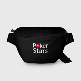 Поясная сумка 3D с принтом Poker Stars в Петрозаводске, 100% полиэстер | плотная ткань, ремень с регулируемой длиной, внутри несколько карманов для мелочей, основное отделение и карман с обратной стороны сумки застегиваются на молнию | 777 | cards | casino | chips | flash | fortune | game | joker | luck | omaha | poker | roulette | straight | texas holdem | tournament | азарт | джокер | игра | казино | карты | омаха | покер | рулетка | стрит | техасский холдэм | турнир | удача | фишки |