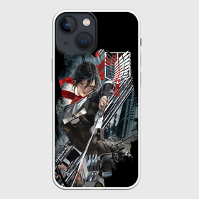 Чехол для iPhone 13 mini с принтом Shingeki no Kyojin в Петрозаводске,  |  | attack on titan | monsters | армин арлерт | атака на титанов | атака титанов | микаса аккерман | монстры | титаны | эрен йегер