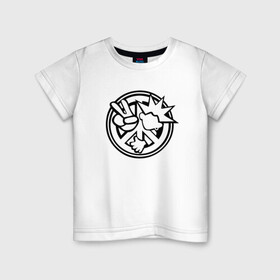 Детская футболка хлопок с принтом ЭЛИЗИУМ в Петрозаводске, 100% хлопок | круглый вырез горловины, полуприлегающий силуэт, длина до линии бедер | музыка | рок | рок группа | элизиум | эллизиум