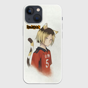 Чехол для iPhone 13 mini с принтом Кенма Козуме | Haikyuu в Петрозаводске,  |  | anime | haikyu | haikyuu | kozume kenma | manga | nekoma high | аниме | волейбол | волейбольный клуб | кодзукен | коты | кошки | кянма | манга | мозг | пудингоголовый | старшая некома | старшая школа | хаику | хаикую