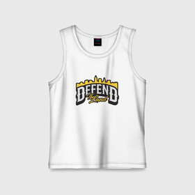 Детская майка хлопок с принтом Defend The Land в Петрозаводске,  |  | basketball | cavaliers | cleveland | game | nba | sport | streetball | баскетбол | баскетболист | игра | игрок | кавальерс | кливленд | мяч | нба | спорт | стритбол | тренер