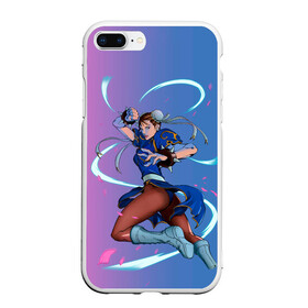 Чехол для iPhone 7Plus/8 Plus матовый с принтом Dengerous Chun Li в Петрозаводске, Силикон | Область печати: задняя сторона чехла, без боковых панелей | chun li | fighting | game | games | street fighter | игра | игры | классика | стрит файтер | уличный боец | чан ли | чун ли