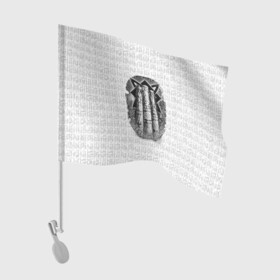 Флаг для автомобиля с принтом Слава богам родным в Петрозаводске, 100% полиэстер | Размер: 30*21 см | богам | кельтский | оберег | родным | руны | символы | слава | славянские | узоры