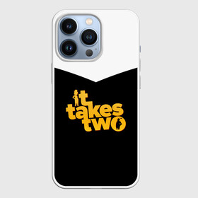 Чехол для iPhone 13 Pro с принтом It takes two | Logo (Z) в Петрозаводске,  |  | hakim | hazelight studios | it takes two | joy | mei | takes two | для этого нужны двое | коди | компьютерная игра | мей | мэй | нужны двое | радость | хаким