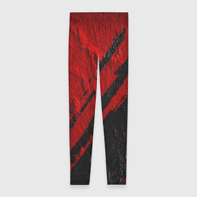 Леггинсы 3D с принтом Красное чёрное 3D в Петрозаводске, 80% полиэстер, 20% эластан | Эластичный пояс, зауженные к низу, низкая посадка | абстракция | иллюстрация | искусство | краска | культура | текстура