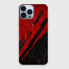 Чехол для iPhone 13 Pro Max с принтом Красное чёрное 3D в Петрозаводске,  |  | абстракция | иллюстрация | искусство | краска | культура | текстура