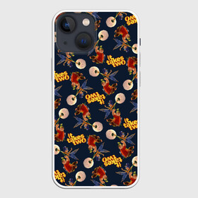 Чехол для iPhone 13 mini с принтом It Takes Two pattern в Петрозаводске,  |  | arts | electronic | game | it takes two | pattern | двое | игра | коди | мэй | одуванчик | паттерн