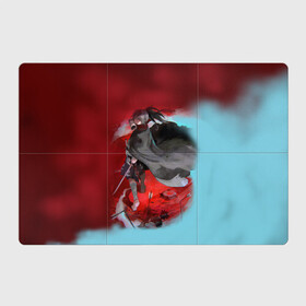 Магнитный плакат 3Х2 с принтом ХЯККИМАРУ ДОРОРО DORORO в Петрозаводске, Полимерный материал с магнитным слоем | 6 деталей размером 9*9 см | demon | dororo | hyakkimaru | аниме | дайго | дороро | ронин | хяккимару