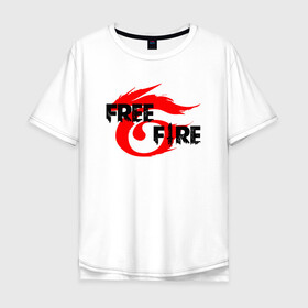 Мужская футболка хлопок Oversize с принтом FREEFIRE | GARENA (Z) в Петрозаводске, 100% хлопок | свободный крой, круглый ворот, “спинка” длиннее передней части | Тематика изображения на принте: 111dots studio | battlegrounds | free fire | freefire | game | garena | garena free fire | гарена | игра | игры | киберспорт | королевская битва | мобильная игра | онлайн игра | пабг | фри фаер | фрифаер | экшн