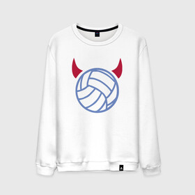 Мужской свитшот хлопок с принтом Volleyball Devil в Петрозаводске, 100% хлопок |  | ball | beach | game | sport | volley | volleyball | волейбол | волейболист | волейболистка | гол | игра | игрок | мяч | площадка | пляж | пляжный | победа | сетка | спорт | тренер | чемпион