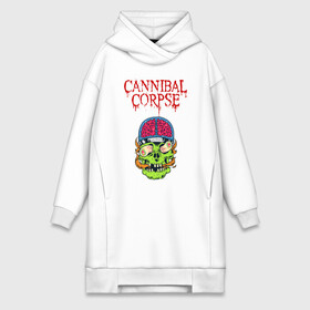 Платье-худи хлопок с принтом Cannibal Corpse | Труп Каннибала (Z) в Петрозаводске,  |  | cannibal | cannibal corpse | corpse | death metal | deathgrind | алекс уэбстер | брутальный дэт метал | дэт метал | дэтграйнд | пол мазуркевич | роб барретт | труп каннибала