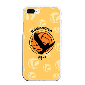 Чехол для iPhone 7Plus/8 Plus матовый с принтом Старшая школа Карасуно Haikyu! в Петрозаводске, Силикон | Область печати: задняя сторона чехла, без боковых панелей | anime | haikyu | haikyuu | karasuno | karasuno high | manga | аниме | волейбол | волейбольный клуб | ворон | вороны | карасуно | крылья | лого | логотип | манга | надпись | птица | старшая школа | хаику | хаикую