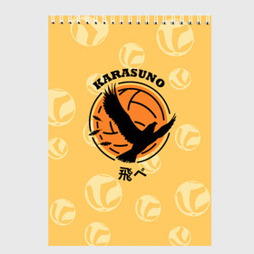 Скетчбук с принтом Старшая школа Карасуно Haikyu! в Петрозаводске, 100% бумага
 | 48 листов, плотность листов — 100 г/м2, плотность картонной обложки — 250 г/м2. Листы скреплены сверху удобной пружинной спиралью | anime | haikyu | haikyuu | karasuno | karasuno high | manga | аниме | волейбол | волейбольный клуб | ворон | вороны | карасуно | крылья | лого | логотип | манга | надпись | птица | старшая школа | хаику | хаикую