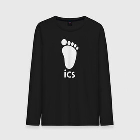 Мужской лонгслив хлопок с принтом iCS Foot Logo Haikyu!! в Петрозаводске, 100% хлопок |  | Тематика изображения на принте: anime | haikyu | haikyuu | karasuno | manga | аниме | белый | волейбол | волейбольный клуб | икс | ицс | карасуно | корпорация | лого | логотип | манга | нога | организатор игр | след | старшая школа | ступня | хаику | хаикую