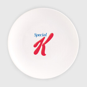 Тарелка с принтом special k merch Essential в Петрозаводске, фарфор | диаметр - 210 мм
диаметр для нанесения принта - 120 мм | kpop | special k merch essential | корейская попо музыка