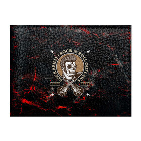 Обложка для студенческого билета с принтом Элвис Пресли Rock n roll в Петрозаводске, натуральная кожа | Размер: 11*8 см; Печать на всей внешней стороне | rock n roll | гитары | рок | рокер | рокнрол | рокнролл | череп | элвис пресли