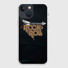 Чехол для iPhone 13 mini с принтом Rock n Roll Гитара в Петрозаводске,  |  | rock | rock n roll | roll | гитара | гитарист | музыкант | рок
