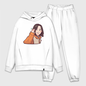 Мужской костюм хлопок OVERSIZE с принтом Haseul в Петрозаводске,  |  | bts | clc | haseul sticker | kpop | кейпоп